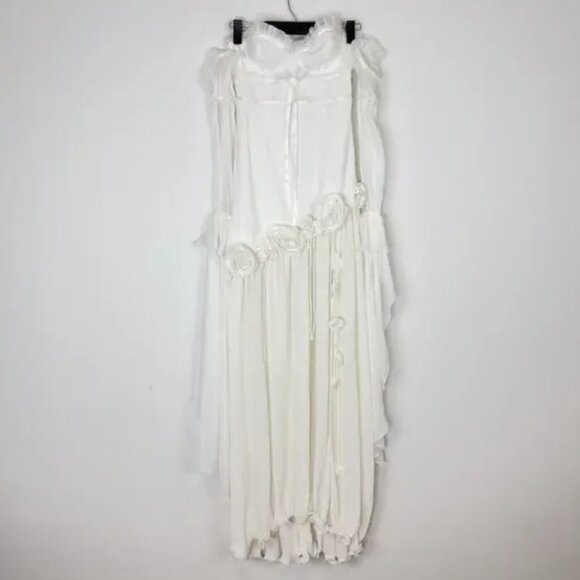 For Love & Lemons Raquel Gown in White Size S - Picture 5 of 6